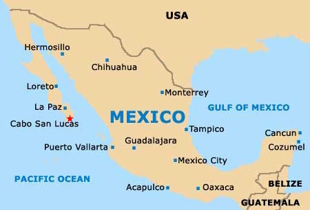 Cabo San Lucas Map